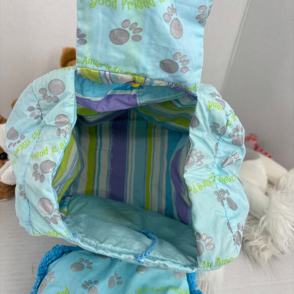 American Girl Plush Pets Bundle Shetland Pony Dogs Carrier Pillow Bulldog Corgi - Picture 9 of 12